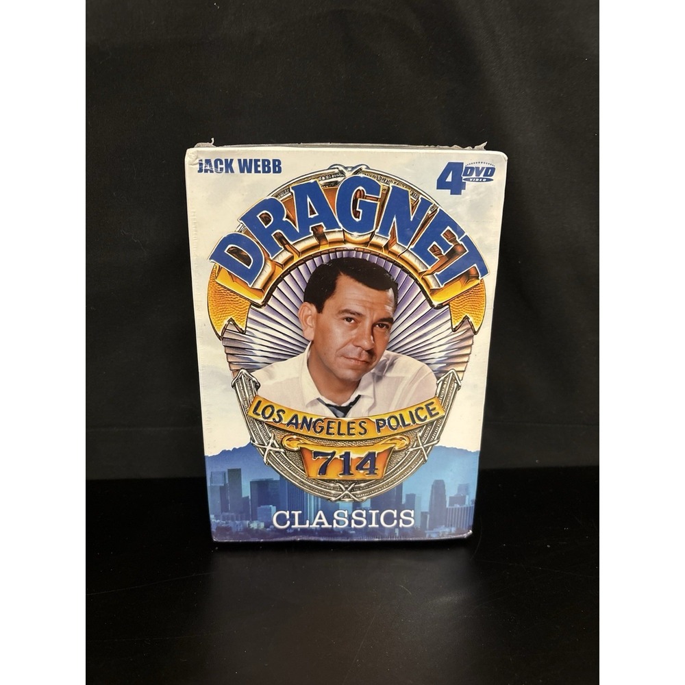 Dragnet Los Angeles Police 714 Classics 4 DVD Set